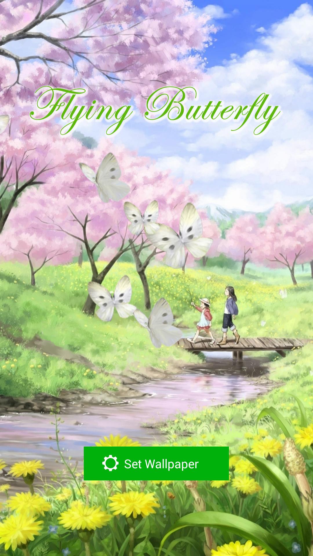 Flying Butterfly-LiveWallpaper