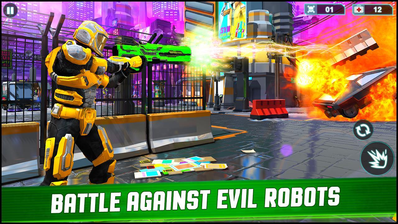 Robot Strike- Iron Counter Terrorist Shooting Game