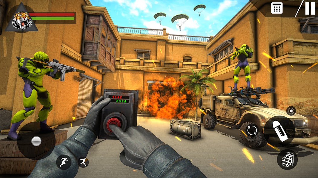 Fps Robot Shooting Games 3D