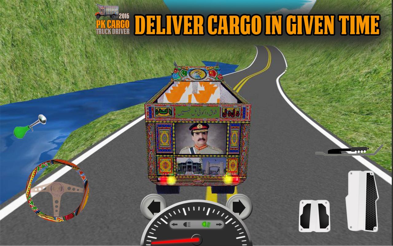 PK Cargo Truck Driver 2016