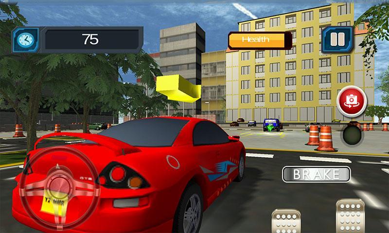 3D Car Parking Simulator - Speed Driving