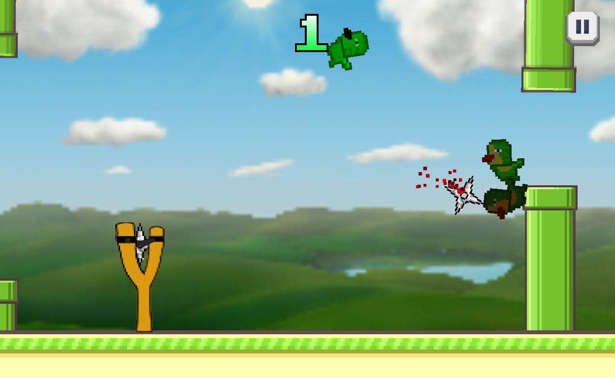 Sling Shuriken - Bird hunting