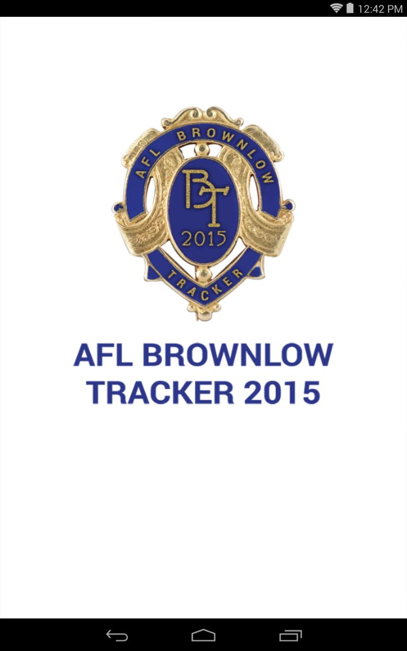 Brownlow Tracker 2015