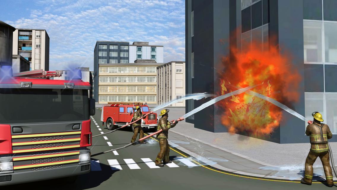 Real Hero FireFighter 3d Game