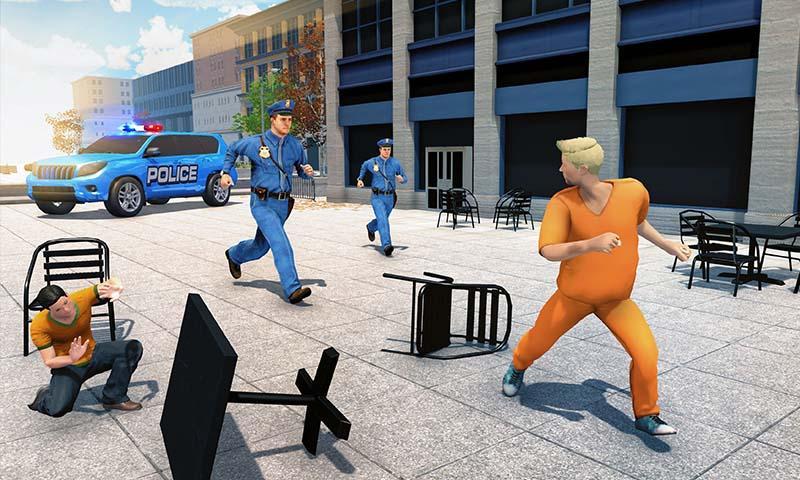 Police Prado Chase: Crime Game