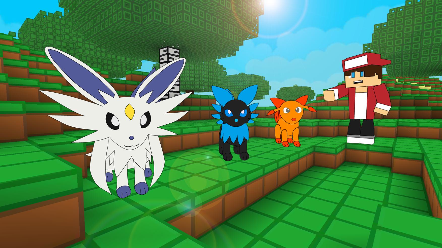 Pixelmon Battle Craft GO: Cube World