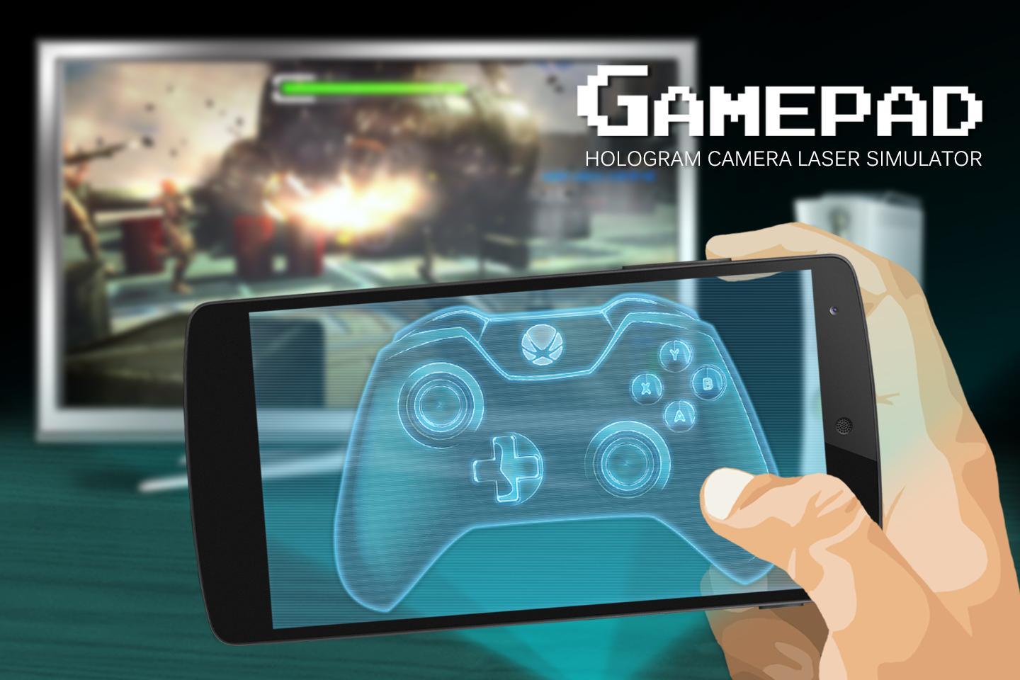 Gamepad hologram camera