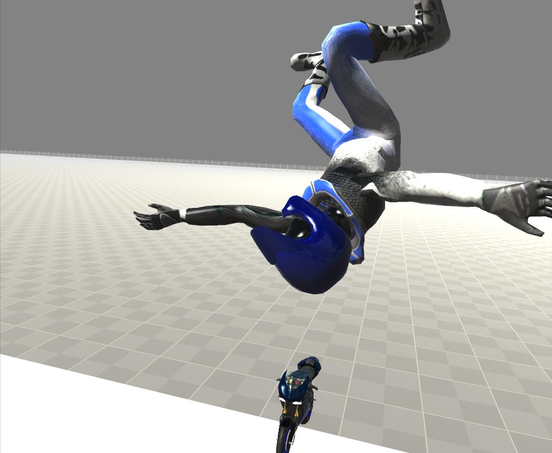Motorbike Ragdoll Fail 3D