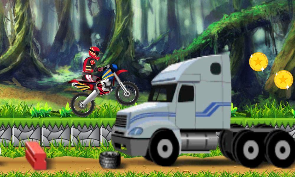 Hill Bike Stunts: Racing