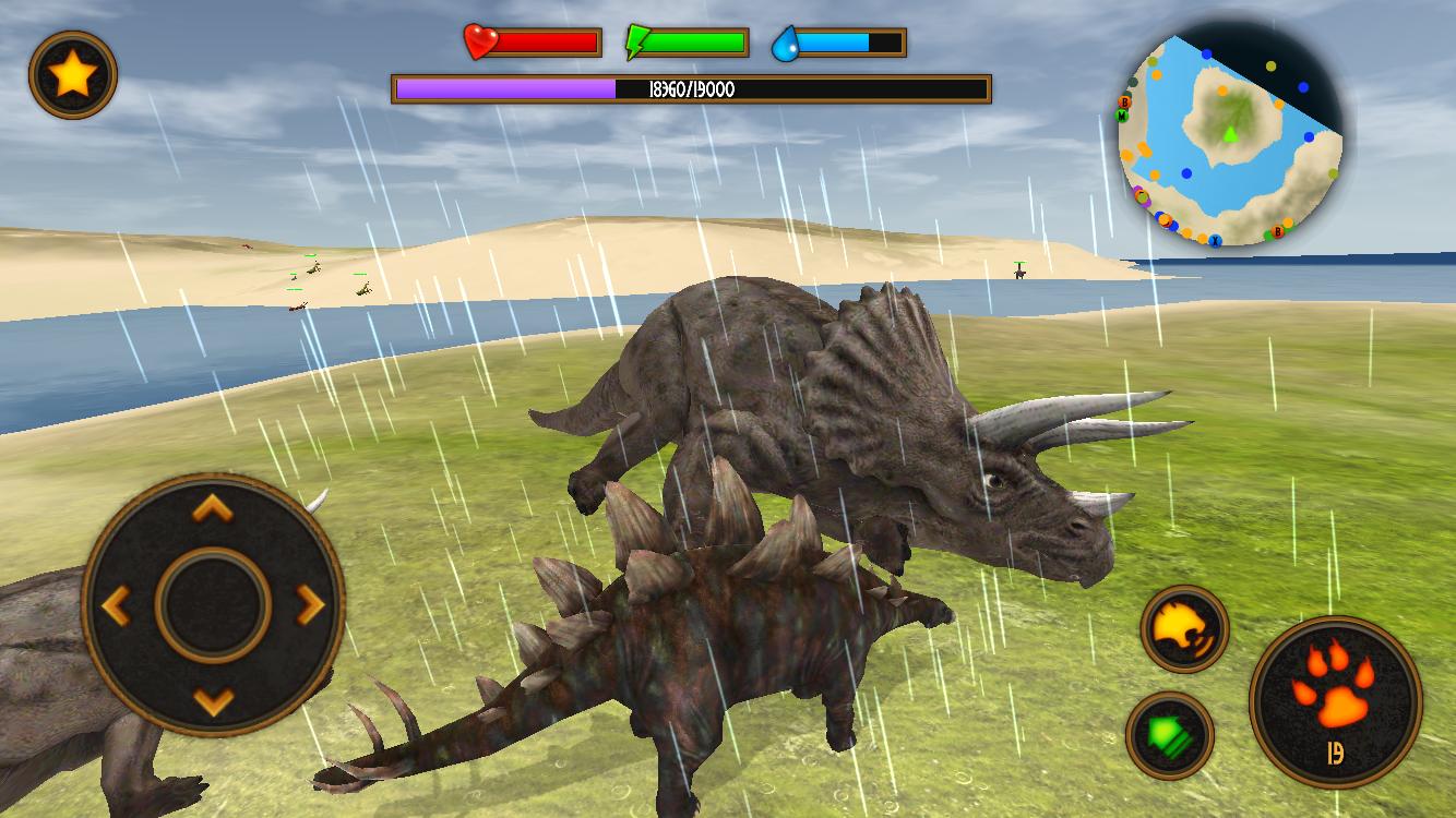 Stegosaurus Survival Simulator