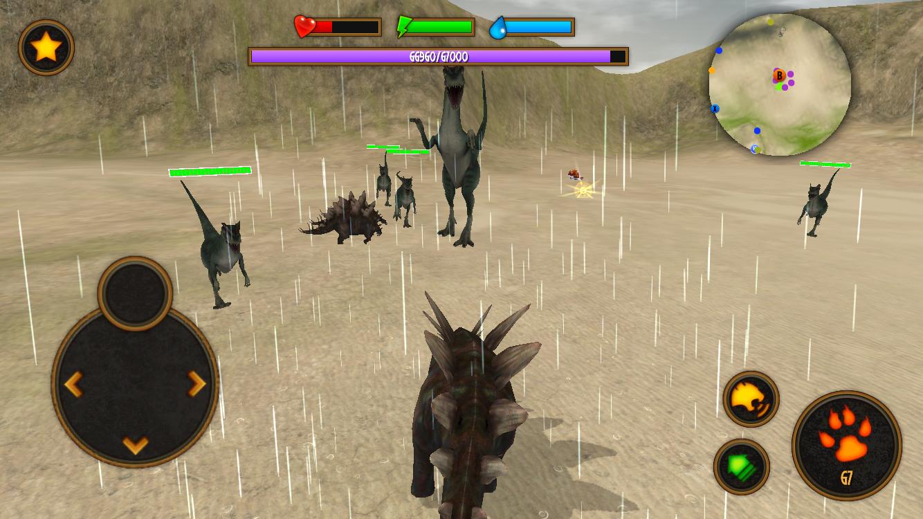 Stegosaurus Survival Simulator