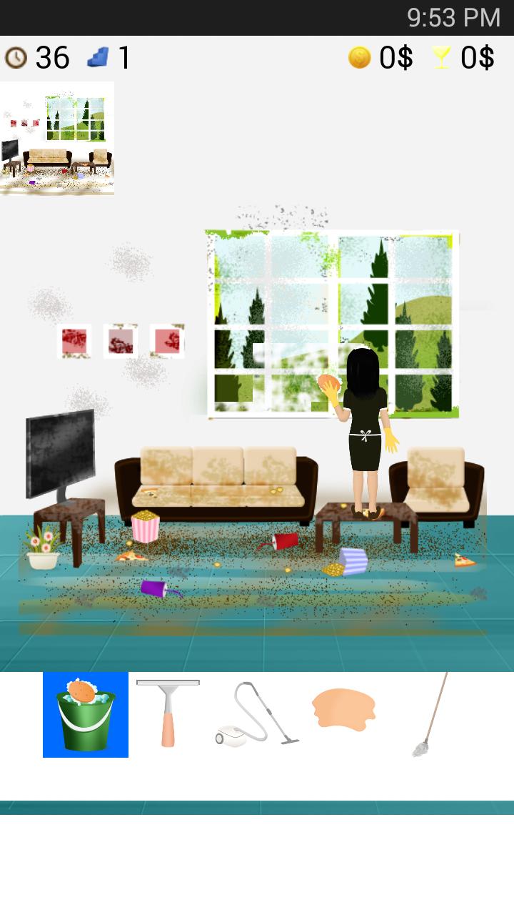 girl clean games